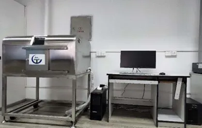 实验室研发的micro-CT成像系统